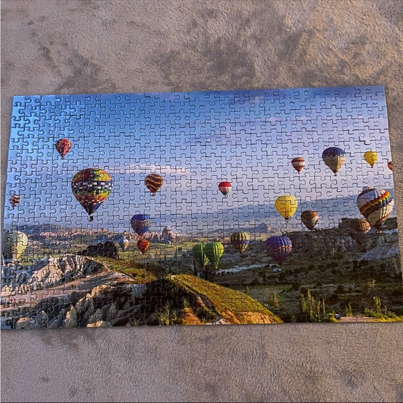 Bei Bi La 500 Piece Paper Puzzle/Turkey Cappadocia Colorful Hot Air Balloon - Picture 8 of 16